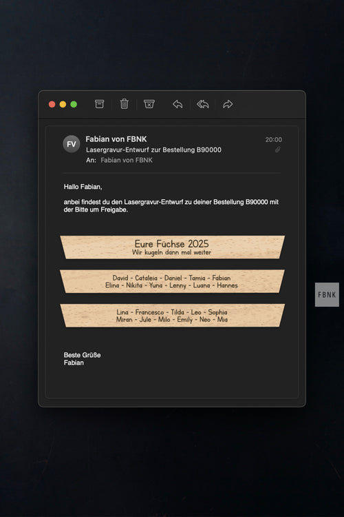 Magnetische Wandmurmelbahn – Lasergravur-Entwurf