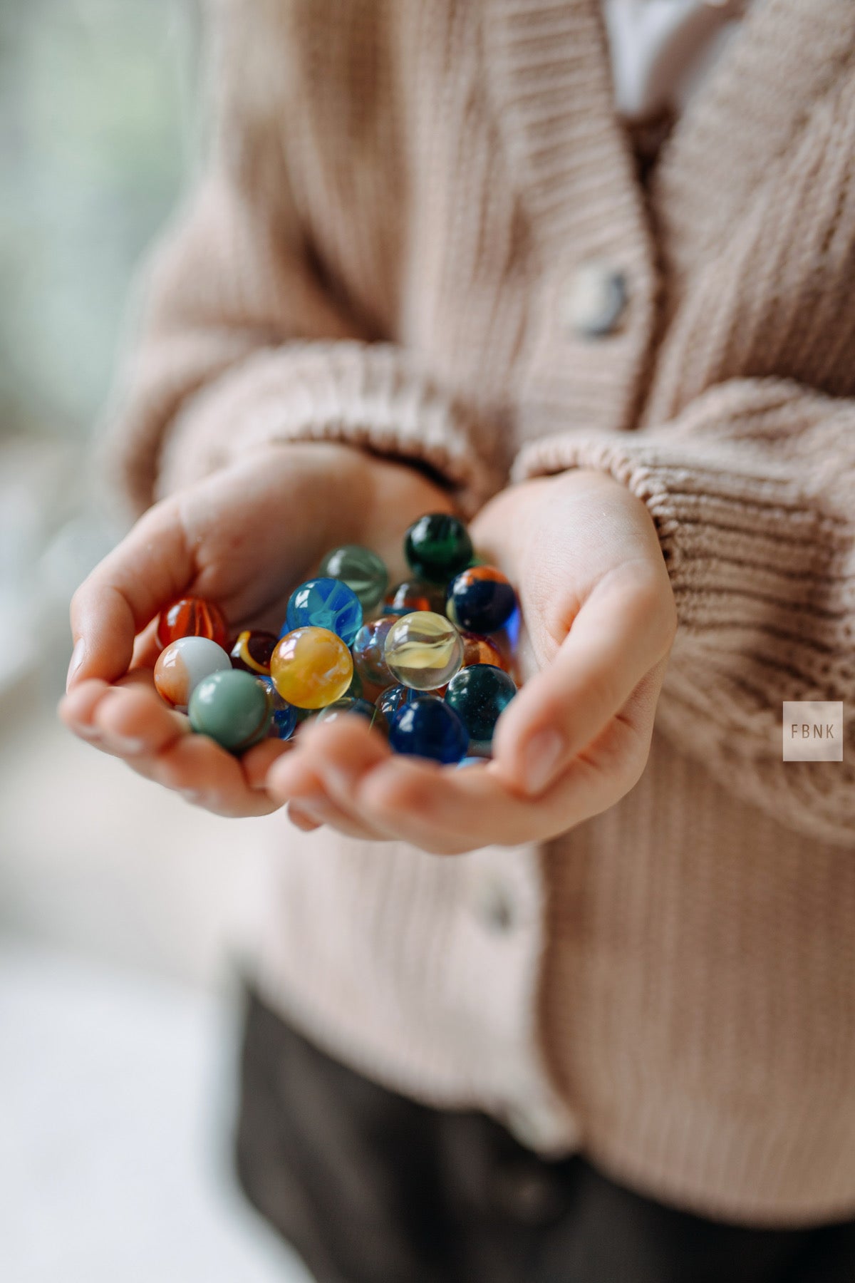 Magnetische Wandmurmelbahn – Murmeln