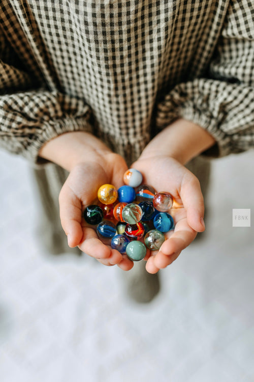 Magnetische Wandmurmelbahn – Murmeln